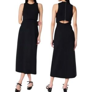 SPANX PONTE OVERLAY DRESS, Size Large, $188